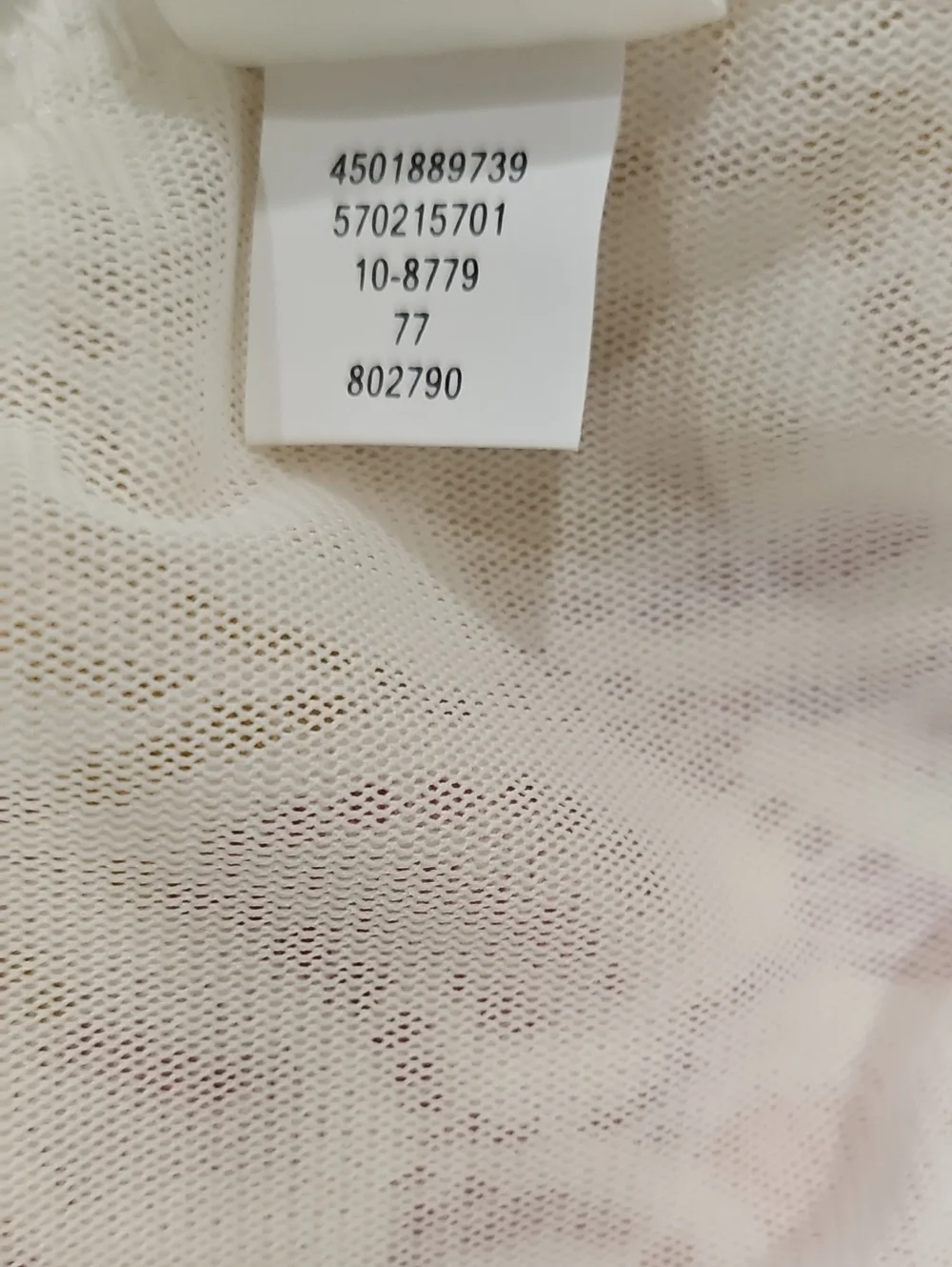 NWOT White House Black Market Ivory Lace Boatneck Top Medium